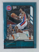 2020-21 Chronicles NBA Playbook Teal Rookie Card Saddiq Bey #183 Detroit Pistons