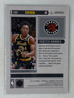 2021-22 Panini Chronicles Luminance #260 Scottie Barnes RC Toronto Raptors