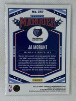 2021-22 Panini Chronicles Marquee #357 Ja Morant Memphis Grizzlies