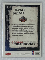 2008-09 Fleer JaVale McGee #218 Rookie Washington Wizards