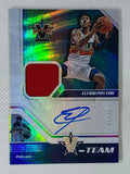 2018-19 Panini Chronicles Vanguard V-Team Autograph Elfrid Payton Jersey /99 New Orleans Pelicans