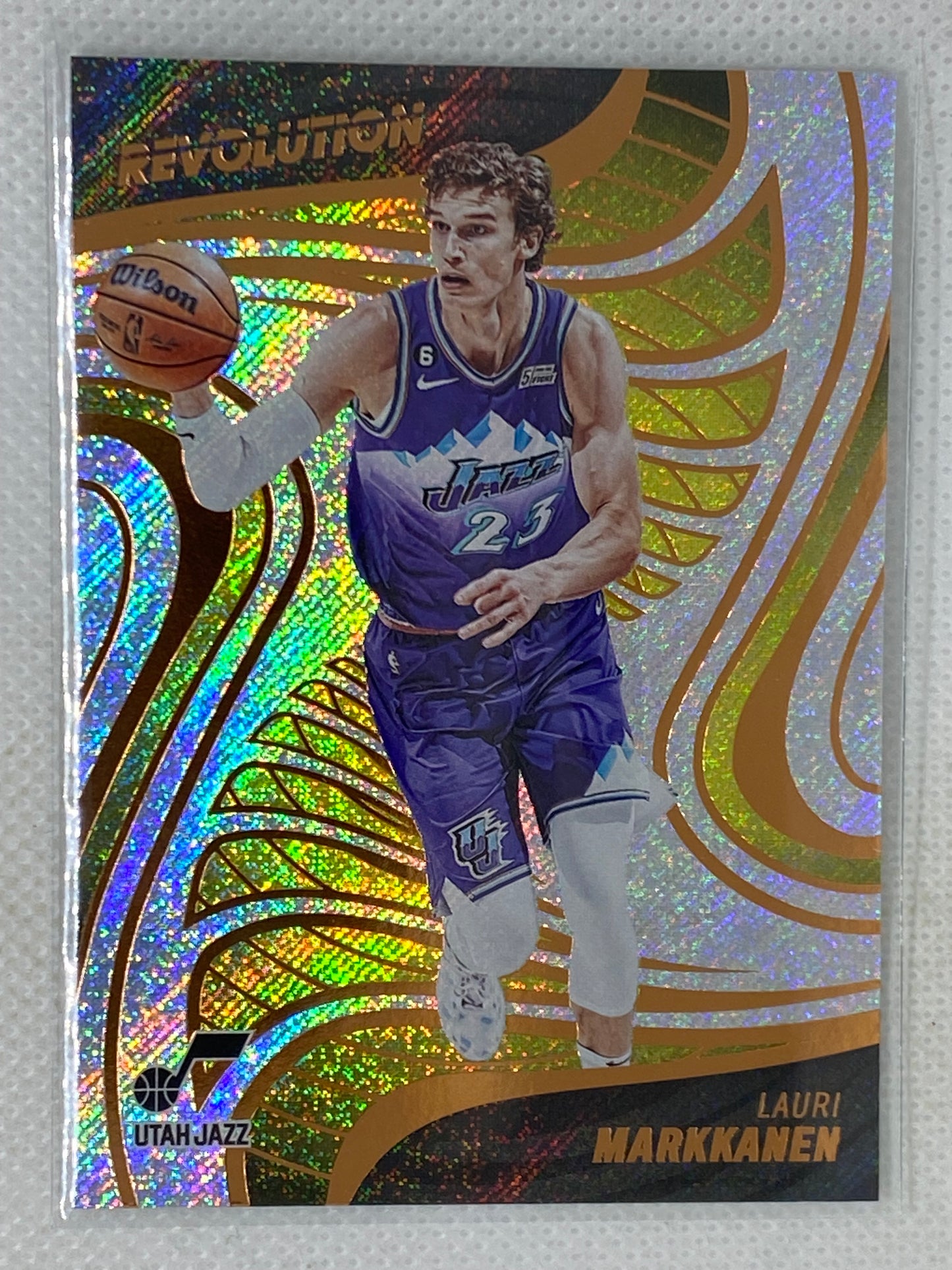 2022-23 Panini Revolution Basketball Base Lauri Markkanen #43 Utah Jazz