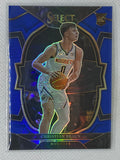 2022-23 Panini Select Christian Braun Concourse Blue Silver Prizm #85 Denver Nuggets