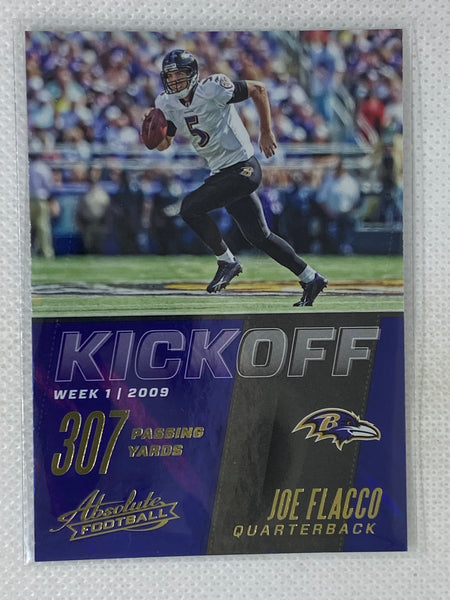 2017 Panini Absolute Kickoff Retail Joe Flacco #19 Baltimore Ravens