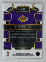 2023-24 Panini Select Concourse #66 Lebron James Los Angeles Lakers