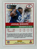 2019 Panini Score Base #61 Jabaal Sheard Indianapolis Colts