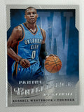 2012-13 Panini Brilliance Spellbound #1 Russell Westbrook "W" Oklahoma City Thunder