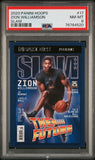 2020-21 Panini Hoops Slam #17 Zion Williamson New Orleans Pelicans PSA 8