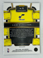 2023-24 Panini Select Blue Silver Lauri Markkanen #19 Utah Jazz