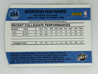 2010-11 Donruss Rated Rookie Emerald Die-Cut Gordon Hayward #236 Utah Jazz