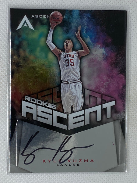 2017-18 Panini Ascension Basketball Kyle Kuzma Rookie Ascent /299 Los Angeles Lakers