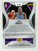 2019-20 Panini Prizm Silver Avery Bradley #137 Los Angeles Lakers