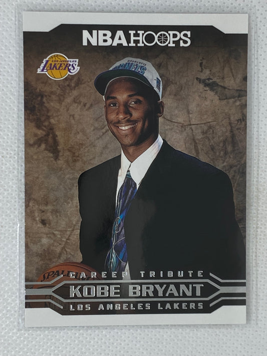 2017-18 Panini NBA Hoops Kobe Bryant Career Tribute #291 Los Angeles Lakers