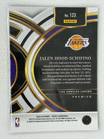 2023-24 Panini Select  Premier Rookie Jalen Hood-Schifino #99 Los Angeles Lakers