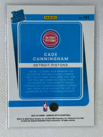 2021-22 Panini Optic Cade Cunningham Rated Rookie Card #211 Detroit Pistons