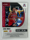 2020 Panini Draft Picks Pink Cracked Ice Autograph /99 PA-ZN Zeke Nnaji Arizona Wildcats