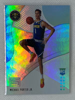 2018-19 Panini Status Michael Porter Jr. Rookie Card #136