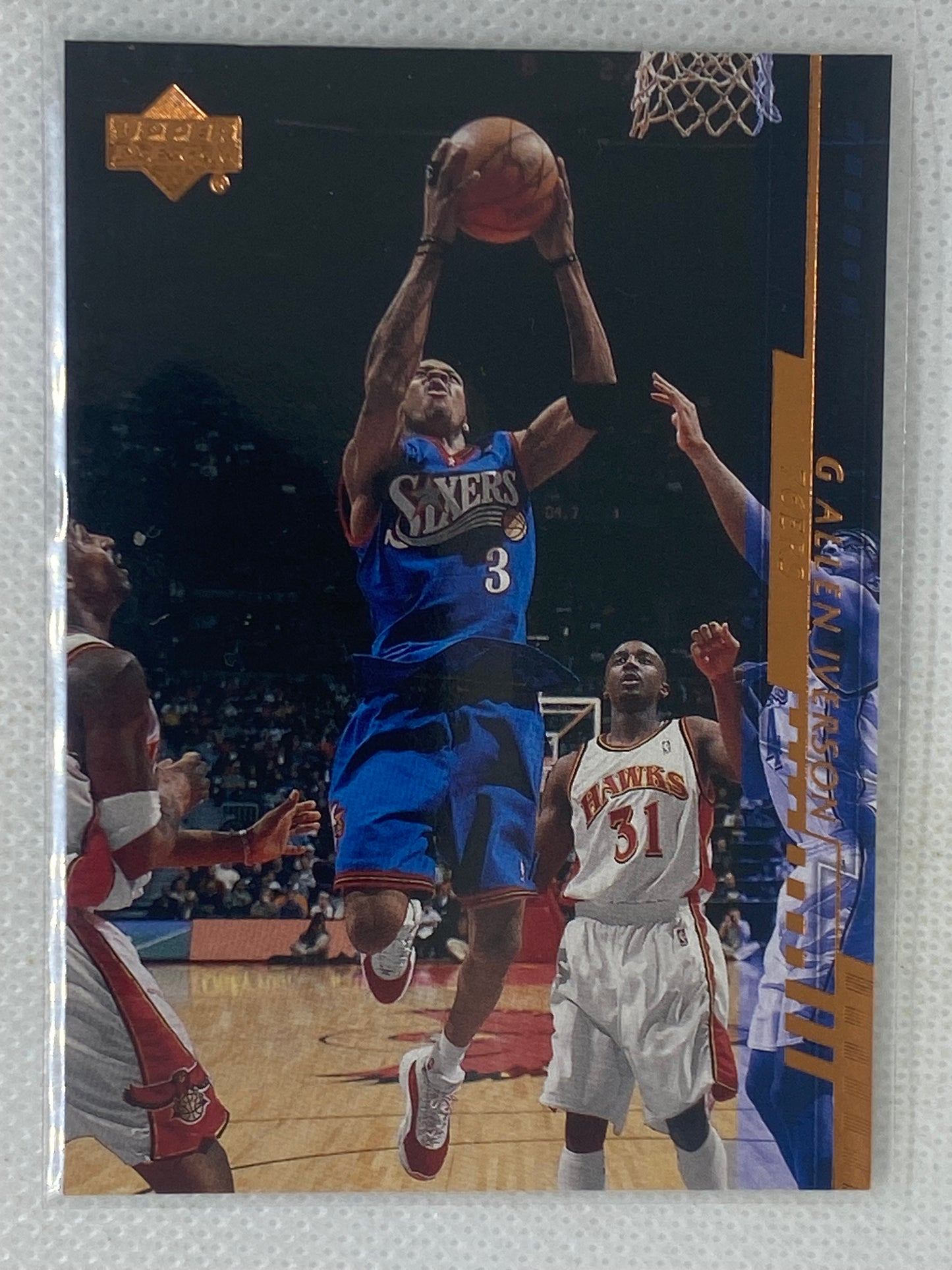 1997-98 Fleer Ultra Allen Iverson #258G Philadelphia 76ers