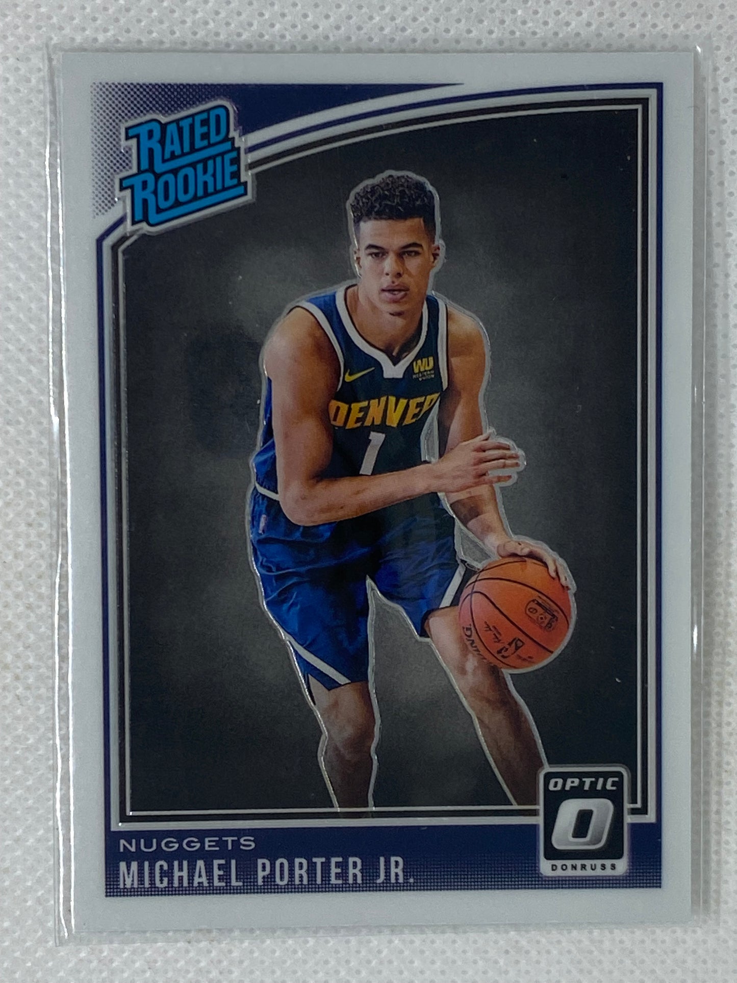 2018-19 Panini Donruss Optic Rated Rookie Michael Porter Jr #182