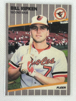 1989 Fleer Bill Ripkin F*ck Face #616 Reprint Baltimore Orioles