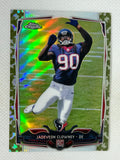 2014 Topps Chrome Jadeveon Clowney #120 Rookie RC Camo Refractor #/499 Houston Texans