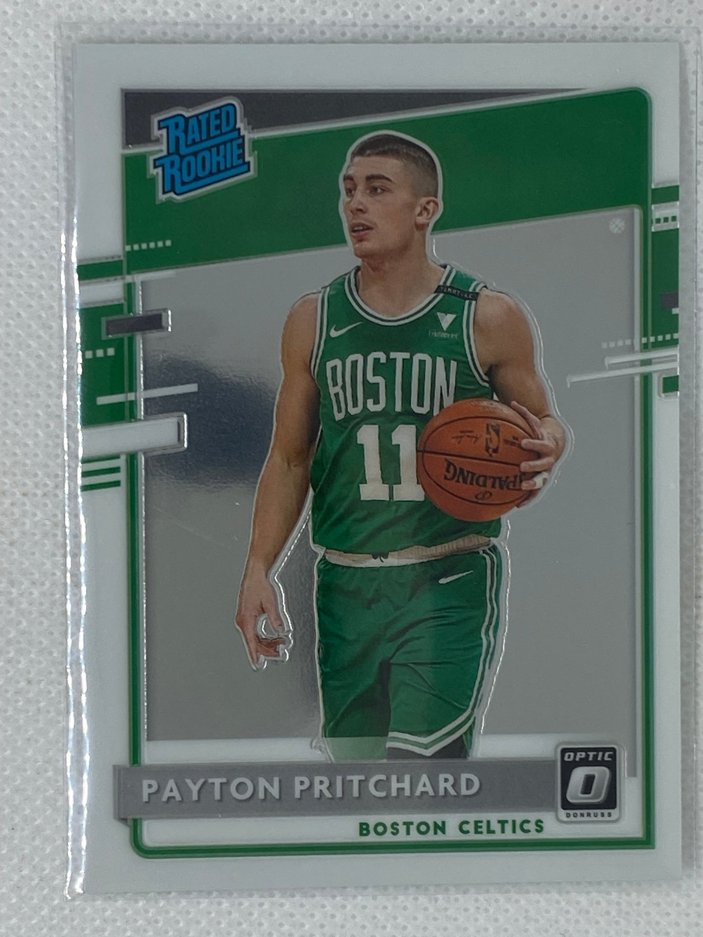 2020-21 Panini Optic Rookie Payton Pritchard #176 Boston Celtics