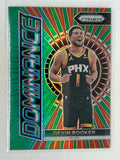 2023-24 Panini Prizm Green Dominance #11 Devin Booker Phoenix Suns