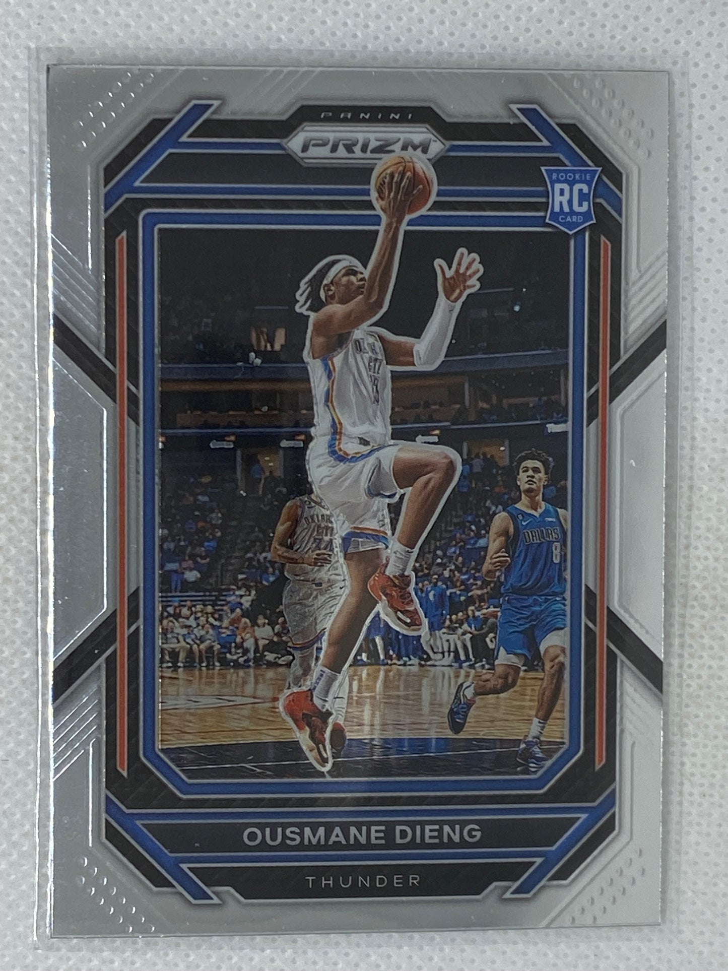 2022-23 Panini Prizm Base Rookie Ousmane Dieng #224 Oklahoma City Thunder