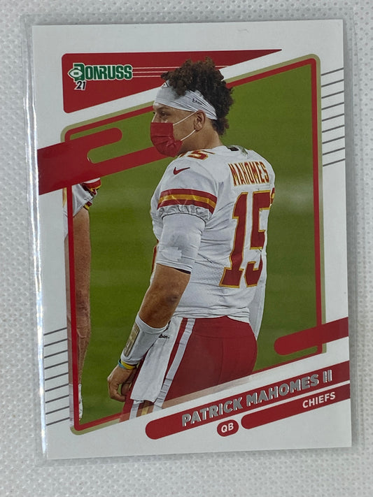 2021 Panini Donruss Football Card #116 Patrick Mahomes II Kansas City Chiefs