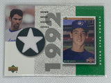 2002 Upper Deck 1992 Retro Star Shawn Green Rookie Game Used Jersey Card #SR-SG Los Angeles Dodgers