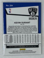 2019-20 NBA Hoops Premium Stock Kevin Durant #284 Base Tribute