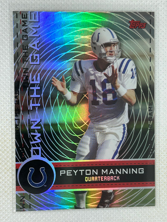 2007 Topps Own The Game #DTR-PM Peyton Manning Indianapolis Colts