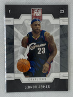 2009-10 Donruss Elite Lebron James Card #16 Cleveland Cavaliers