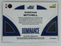 2021-22 Panini Prizm Dominance Silver Prizm #11 Donovan Mitchell