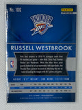 2015-16 Panini Prizm Silver Prizm Russell Westbrook #106 Oklahoma City Thunder