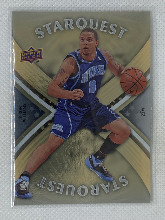 2008-09 Upper Deck StarQuest Ultra RARE Deron Williams #SQ-30 Utah Jazz