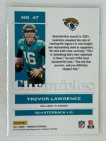 2021 Panini Chronicles Rookie #47 Trevor Lawrence Jacksonville Jaguars