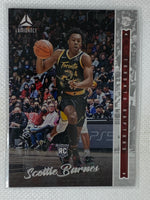 2021-22 Panini Chronicles Luminance #260 Scottie Barnes RC Toronto Raptors