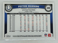 2011 Topps #300 Peyton Manning Indianapolis Colts