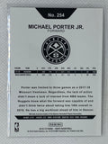 2018-19 Panini Hoops Holo #254 /99 Michael Porter Jr Denver Nuggets