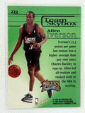 1997-98 Skybox Premium Team Skybox #233 Allen Iverson Philadelphia 76ers