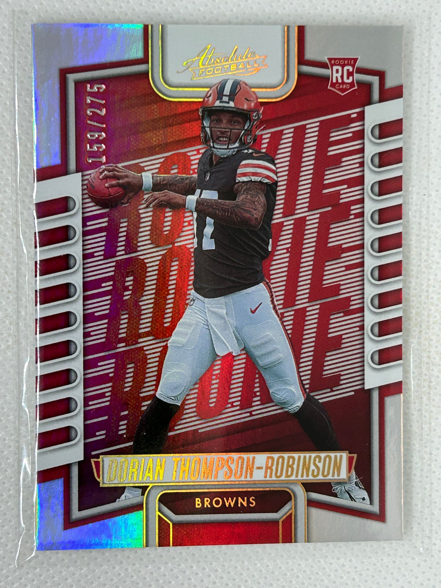 2023 Panini Absolute Dorian Thompson Robinson Rookie /275 Cleveland Browns