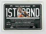 2021-22 Leaf Metal 1STRoundBound Autographs Silver Mojo FRB-JS2 Julian Strawther