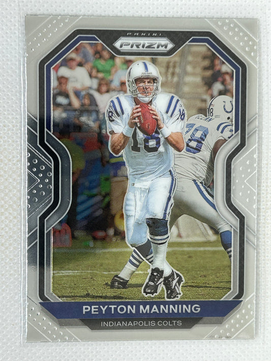 2020 Panini Prizm Base Peyton Manning #91 Indianapolis Colts