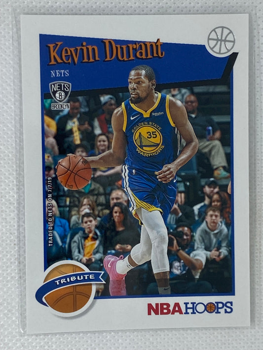 2019-20 Panini Hoops Tribute Kevin Durant #284 Brooklyn Nets