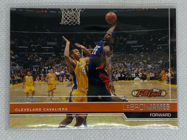 2006-07 Topps Full-Court #57 LeBron James Cleveland Cavaliers