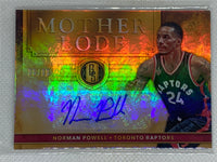 2016-17 Panini Gold Standard Mother Lode Autograph /99 Norman Powell Toronto Raptors #42