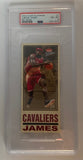 2003-04 Fleer Platinum Big Signs LeBron James #7BS PSA 8 Rookie Cleveland Cavaliers