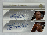 2003-04 SP Authentic Dwyane Wade Lamar Odom Auto Dual Signatures OW-A Miami Heat