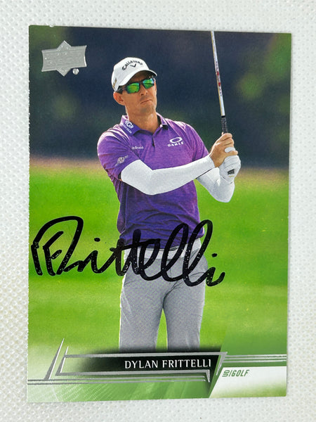 2024 Upperdeck Golf Dylan Frittelli #20 Signed Card